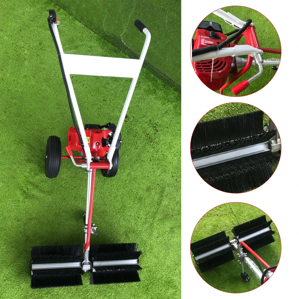 Grass Brush Electric Broom Hand-held Lawn Sweeping Tool