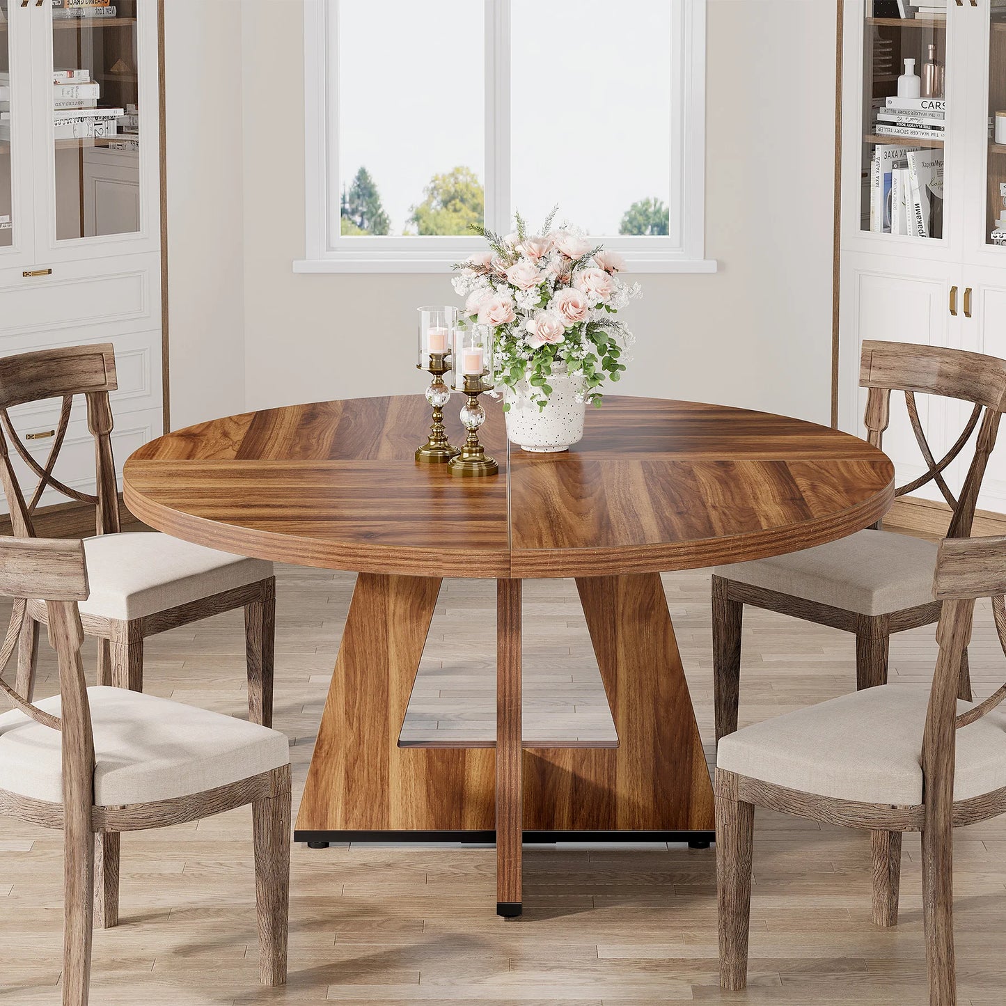Small Dinner Tribesigns Round Dining Table