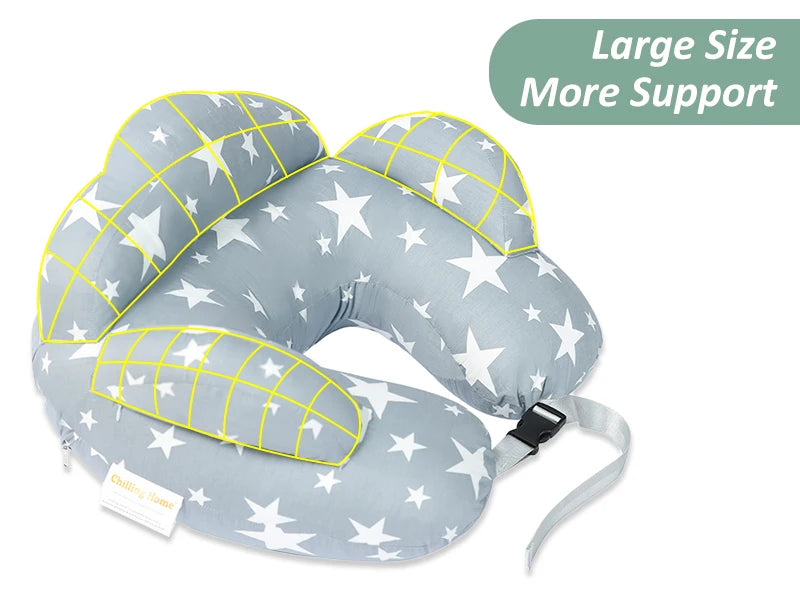 Mom and Baby Adjustable Nursing Pillow for Breastfeeding