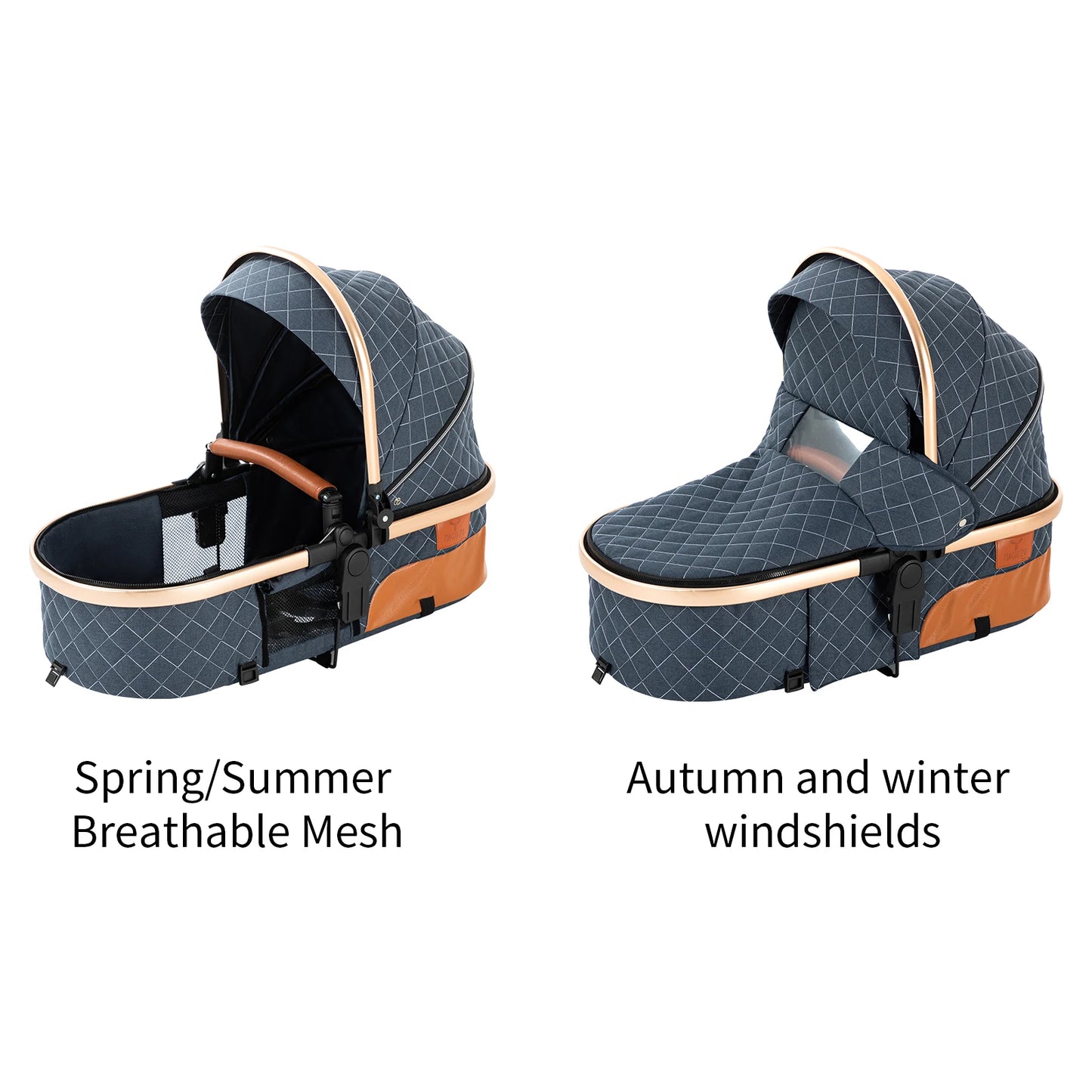 High Landscape 3 in 1 Baby Stroller