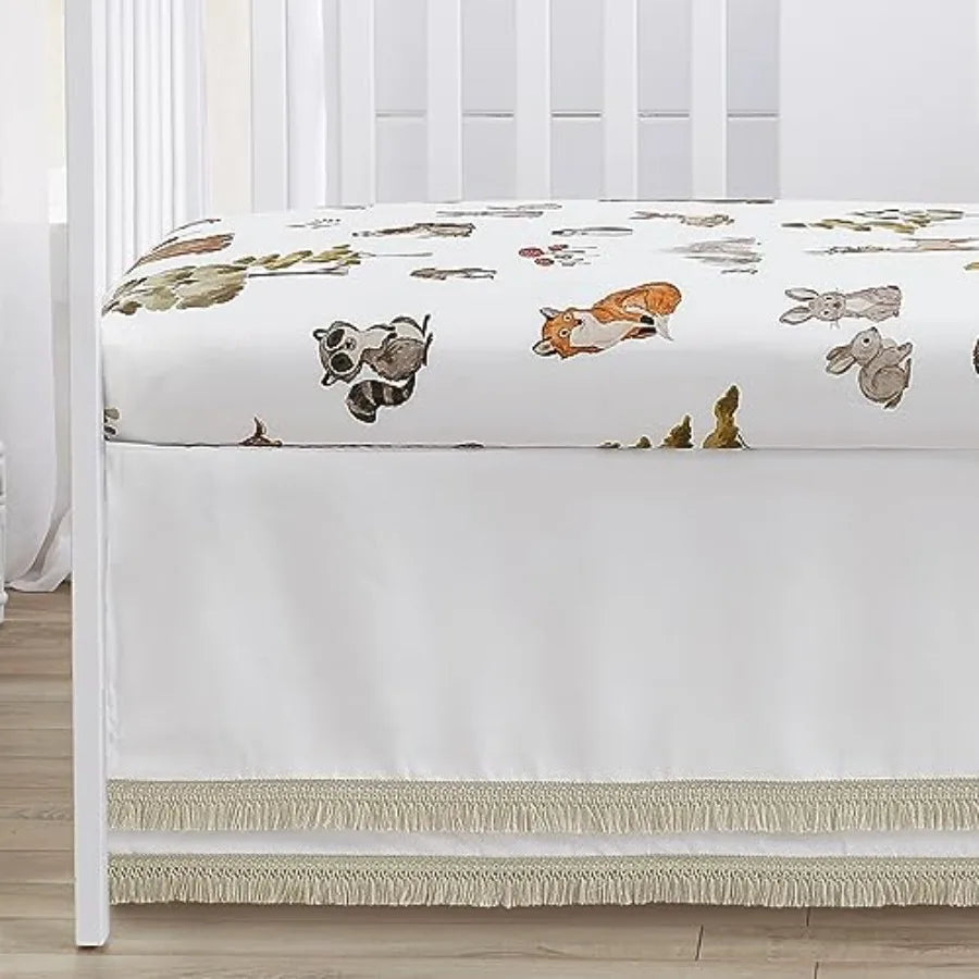 Baby Crib Bedding Set - Woodland Animals