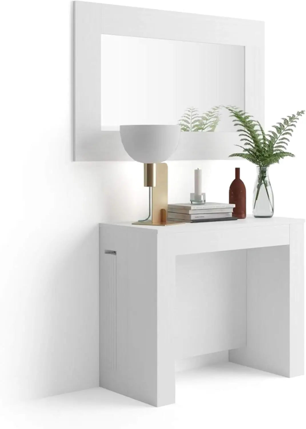 Dining Extendable Console Table with Extension Leaves