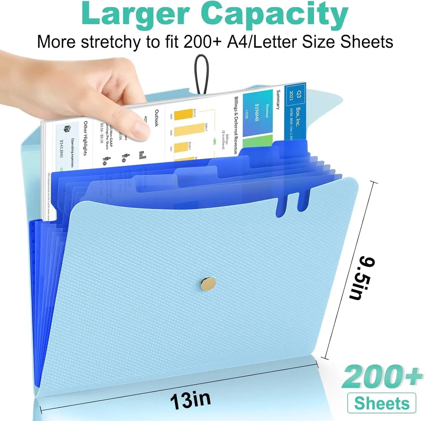 Letter Size Organ Organizer