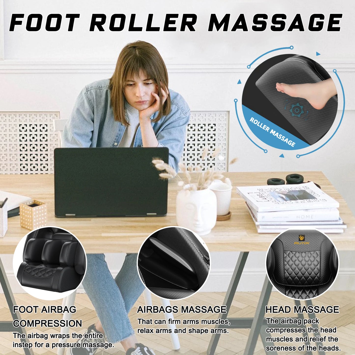 Massage Chair Recliner w/Full Body Massage