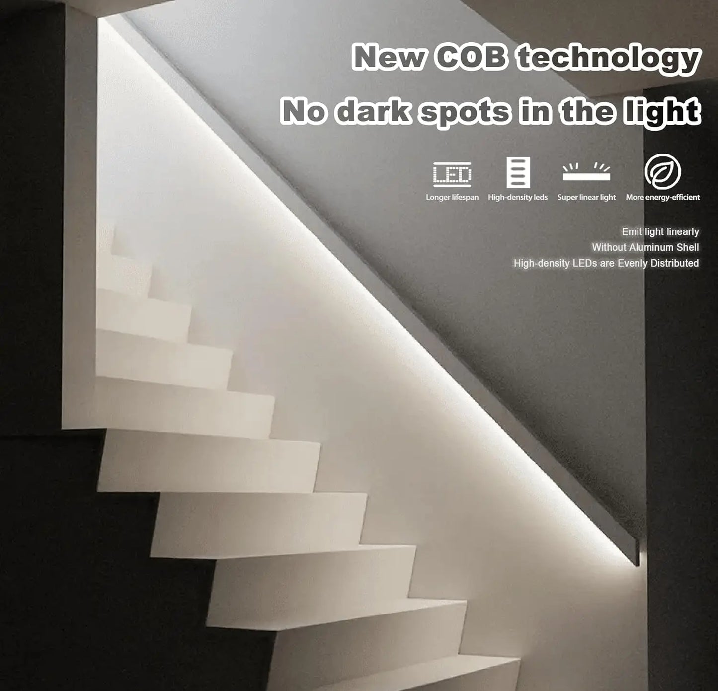 Listed LED Strip Light Dimmable with RF Remote