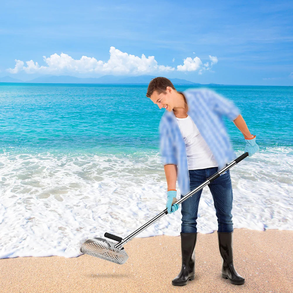 Multi-Function Stainless Steel Scoop Metal Detector