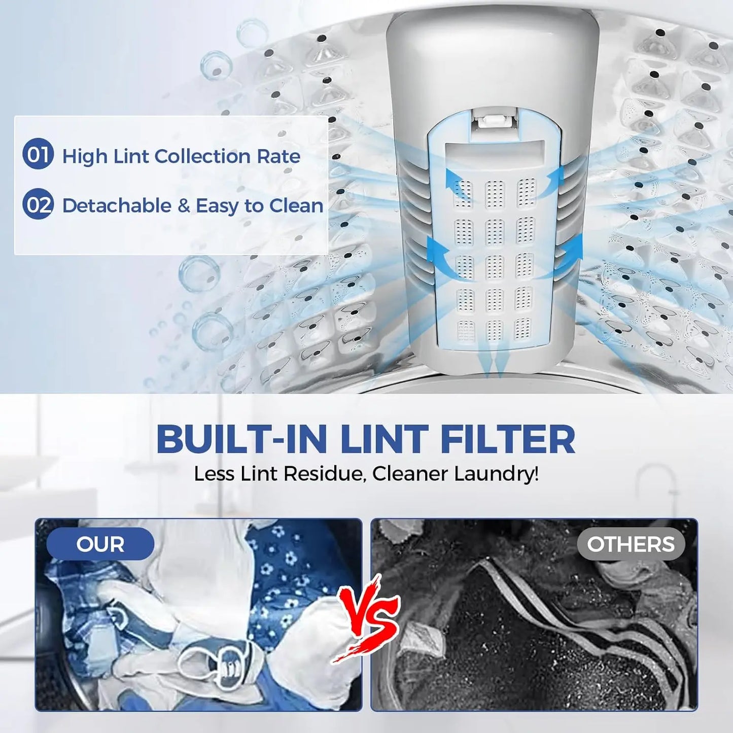 Compact Laundry Washer and Dryer Combo