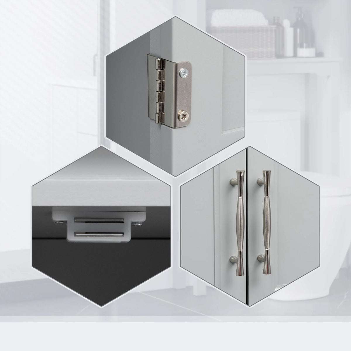 Over the Toilet Storage Cabinet