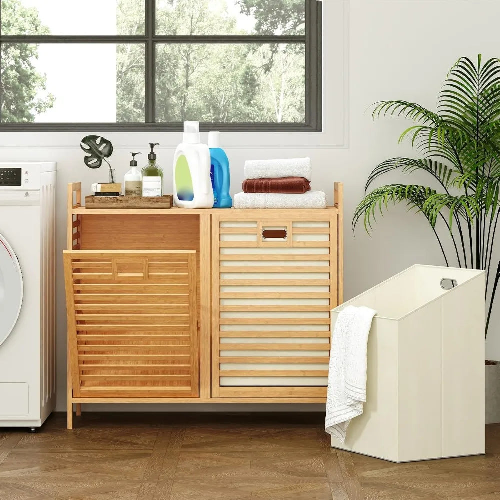 Tilt-Out Laundry Hamper,  with ,
