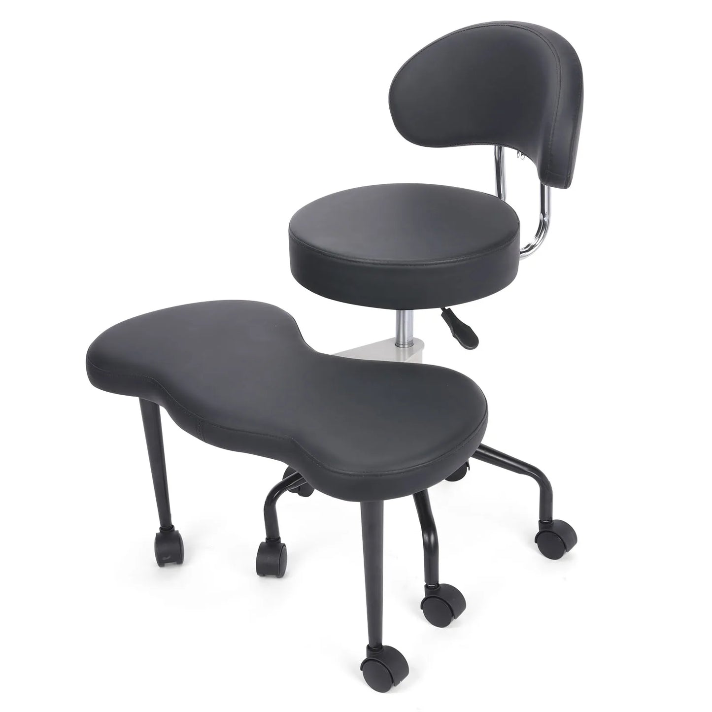 Cross Desk Chair with Lumbar Support and Height Adjustable