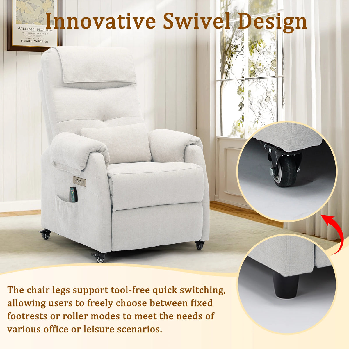 Power Small Recliner Chair