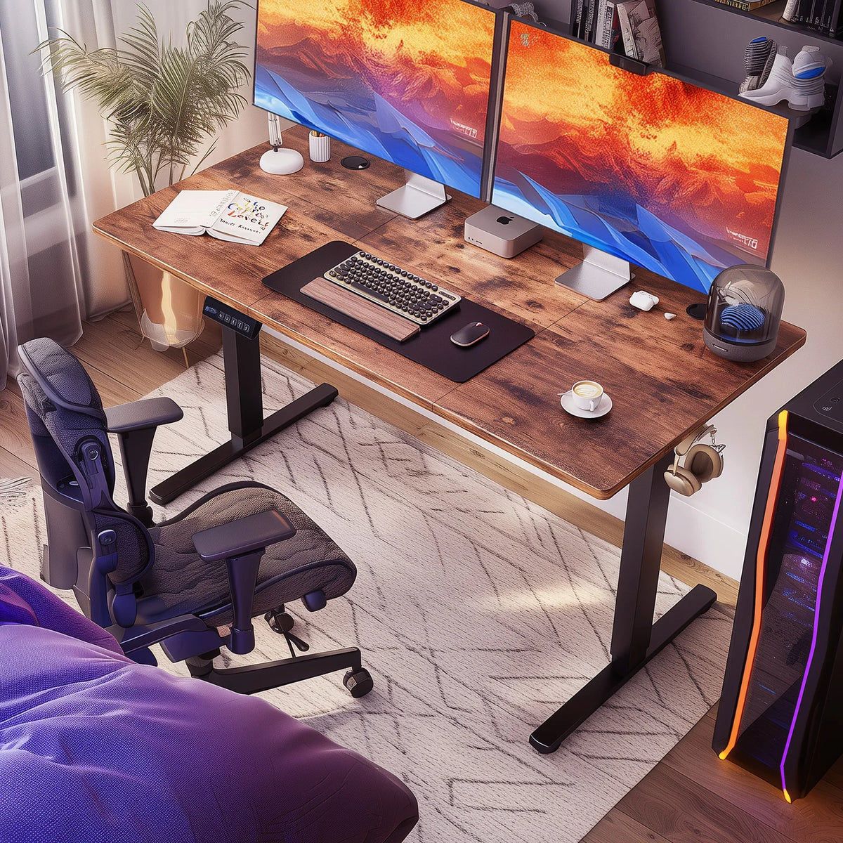 Electric Standing Office Computer Desk