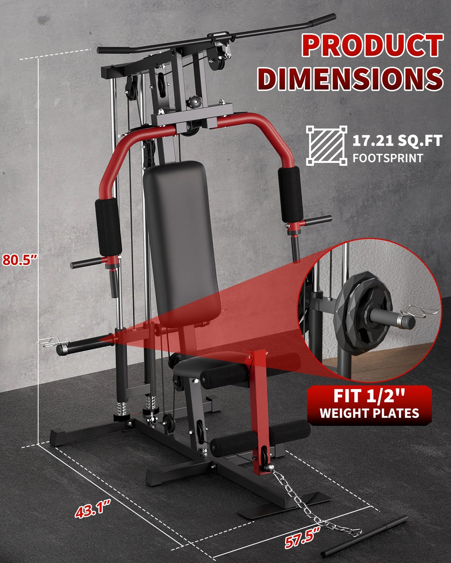 Multifunctional Equipment: Full Body Workout Machine