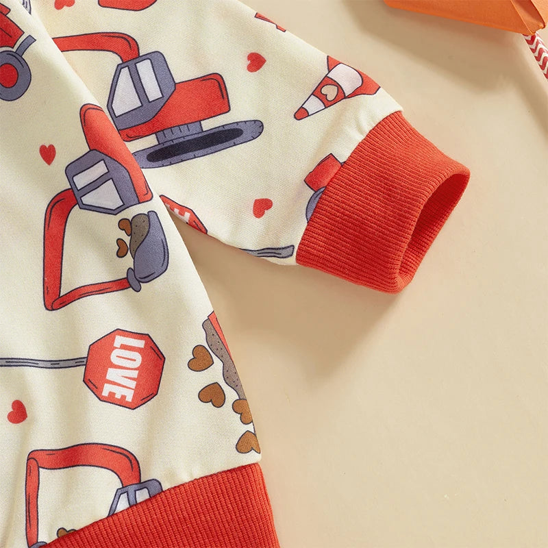 Toddler Valentine Outfit Set