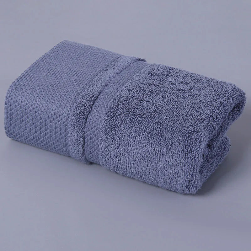 Solid Color Cotton Towels