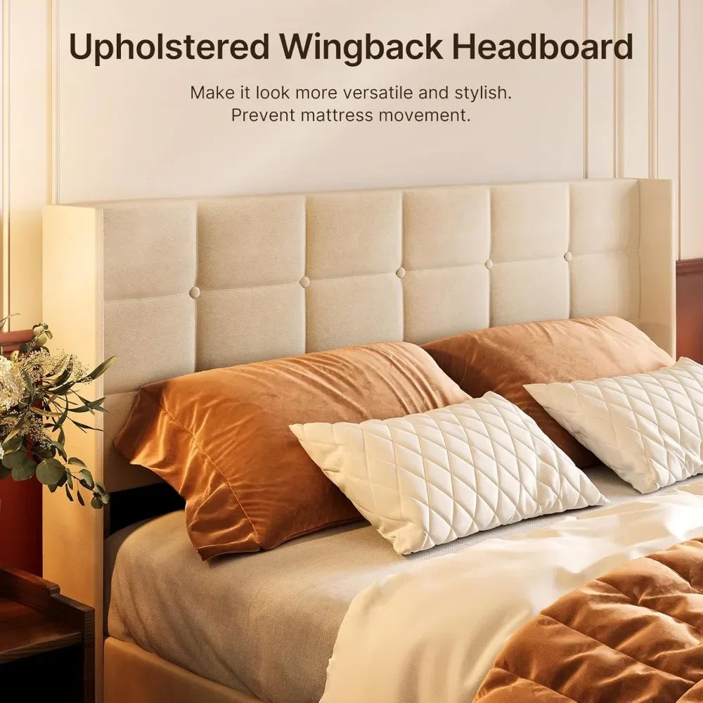 Lift Up Storage Bed with Storage