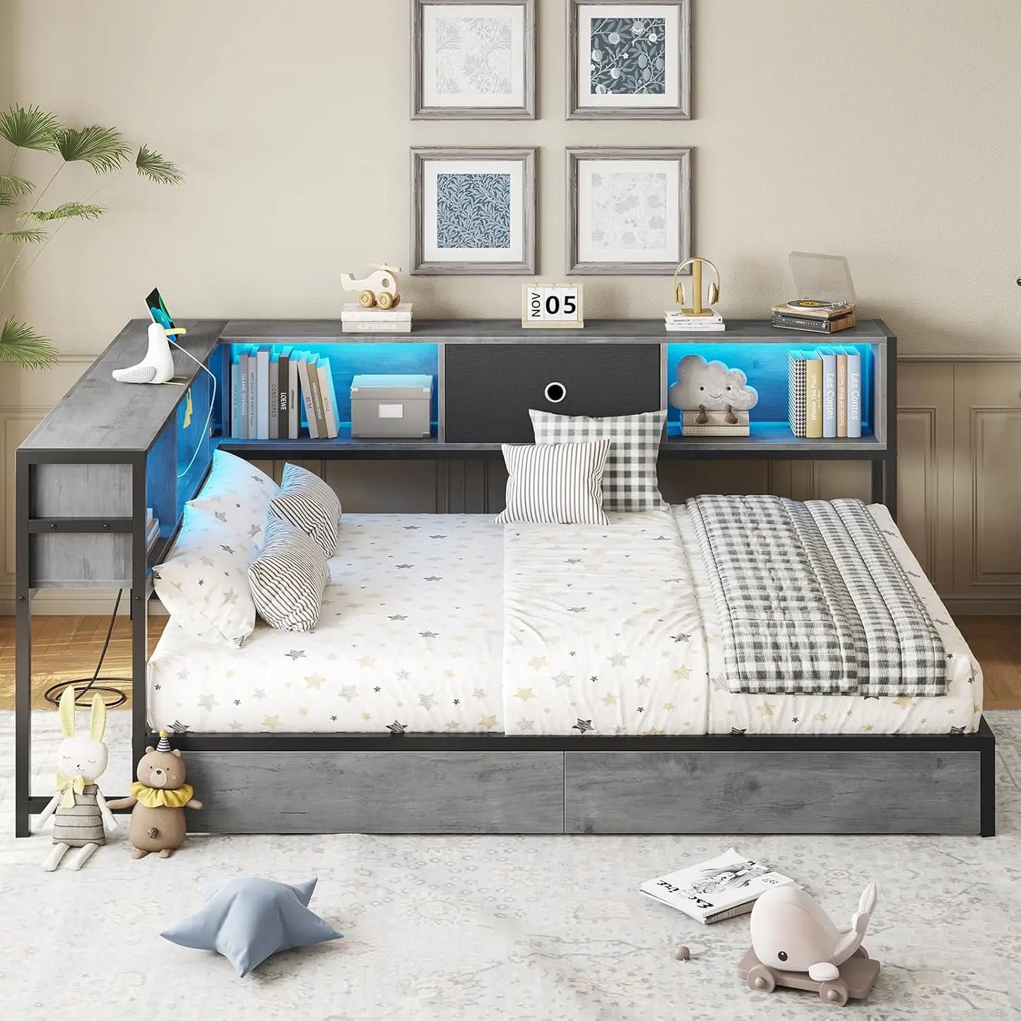 Corner Full Bed Frame