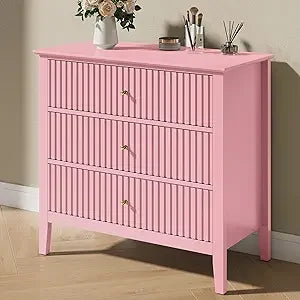 Fluted Drawer Dresser