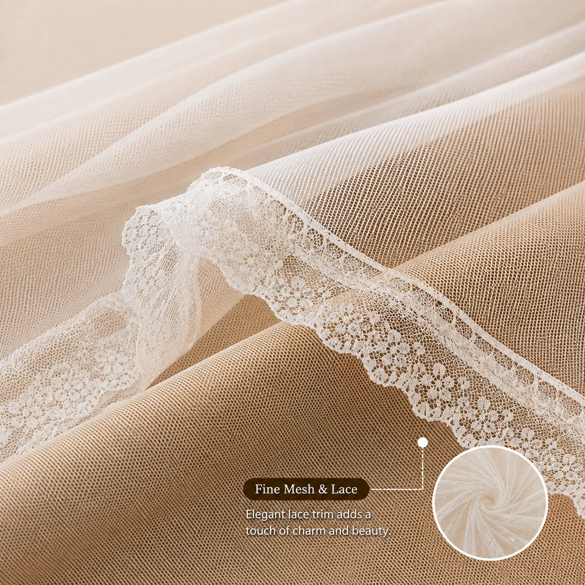 Elegant Wave Valance Blackout Curtains with Layered Sheer Drapes