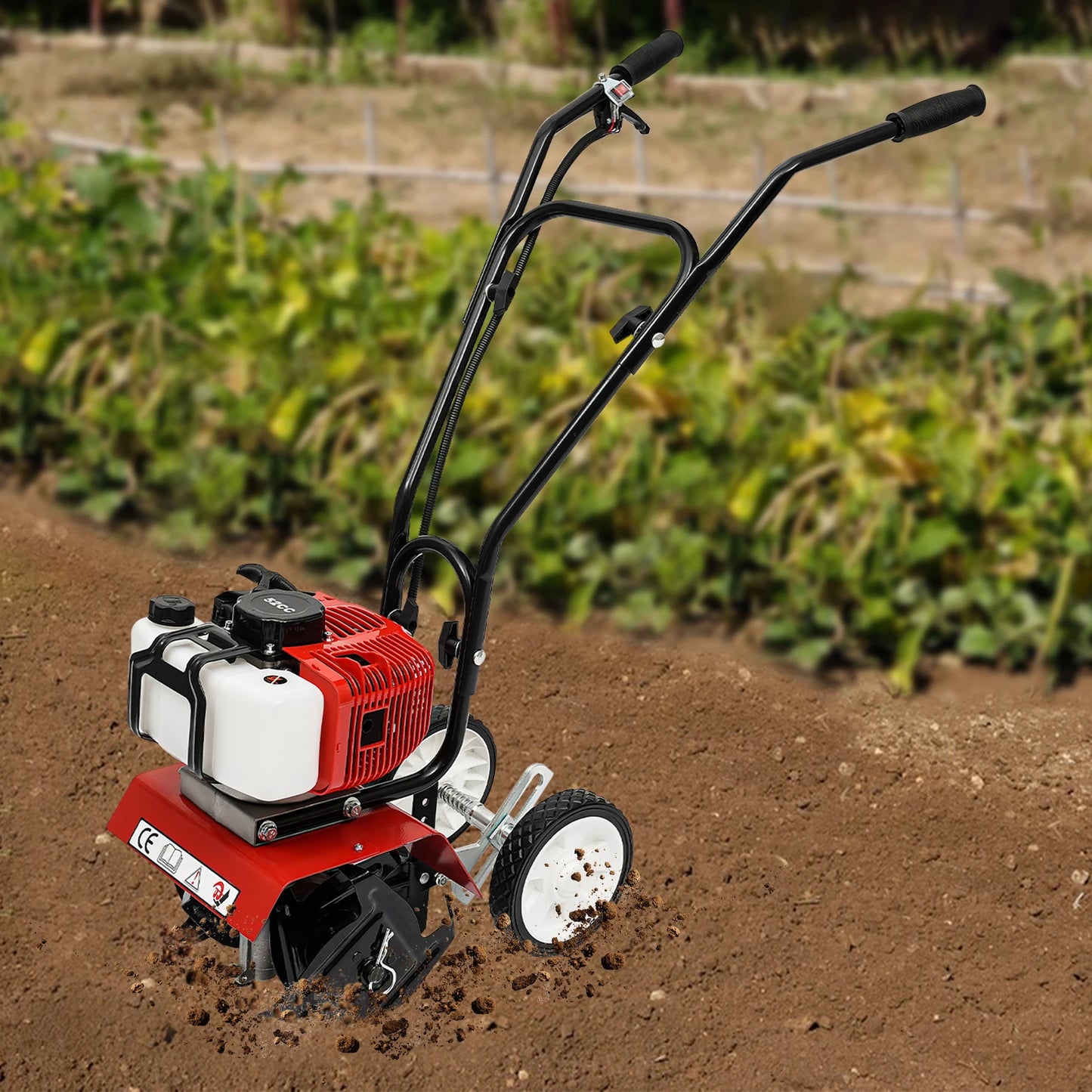 Air-Cooled  Gasoline Engine Plowing Tilling Weeding Excavator