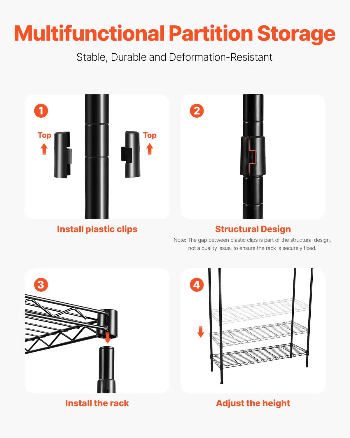 Over Washer and Dryer Storage Shelves