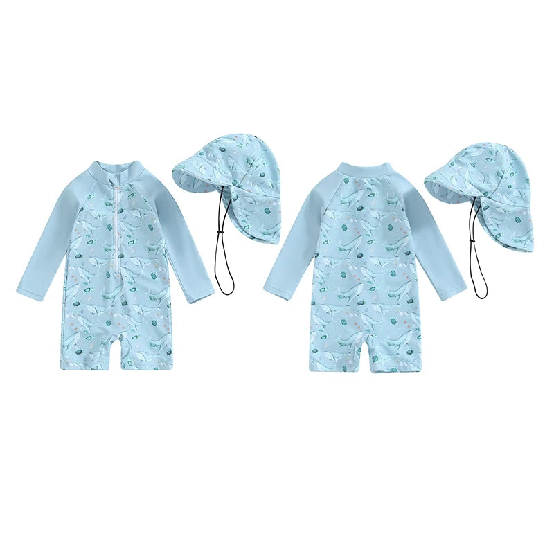 Newborn Infant Baby Swimwear Set