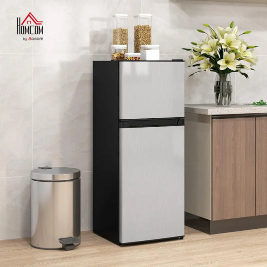Mini Fridge with Freezer with Double Door