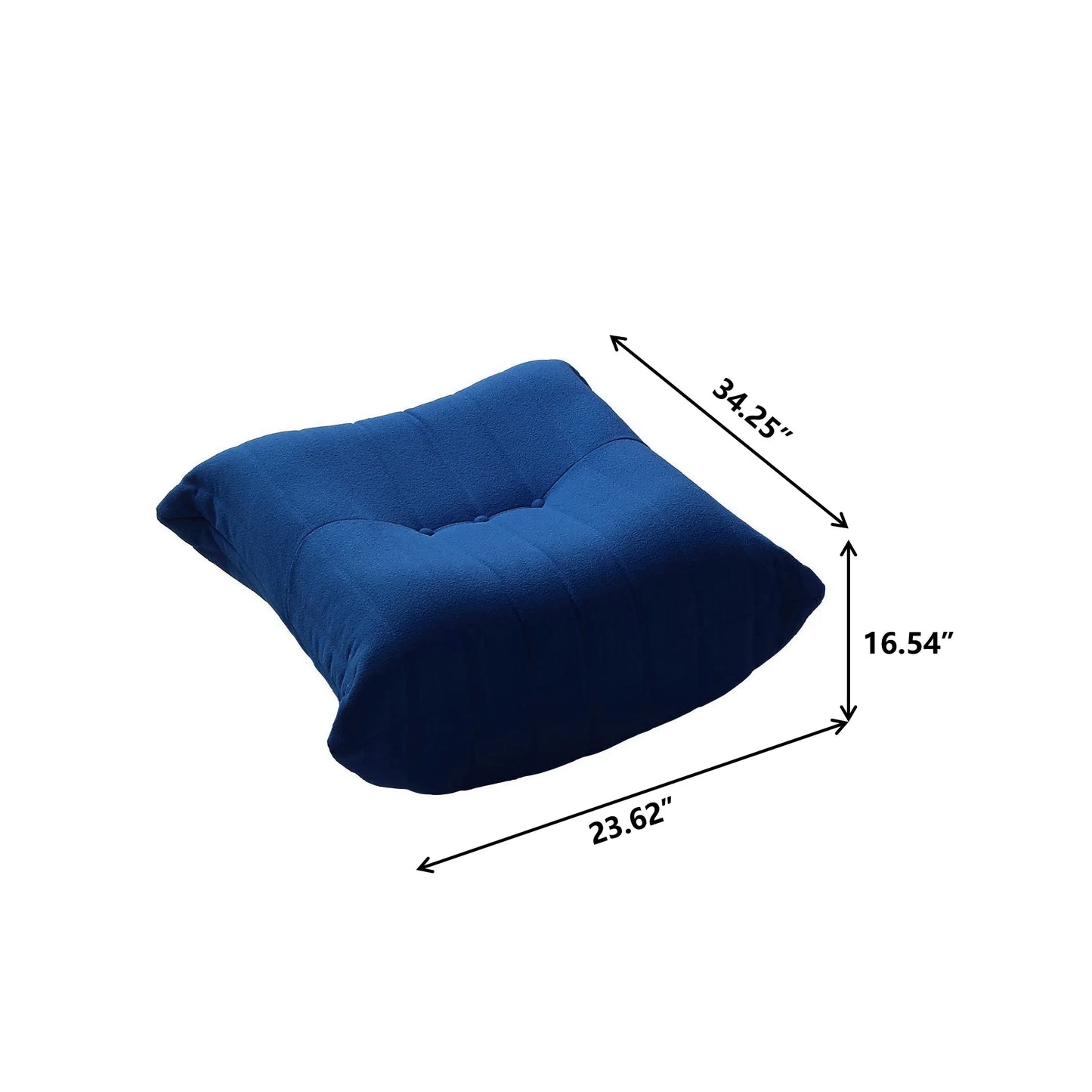 Teddy Fabric Bean Bag Comfy Lazy Floor Sofa