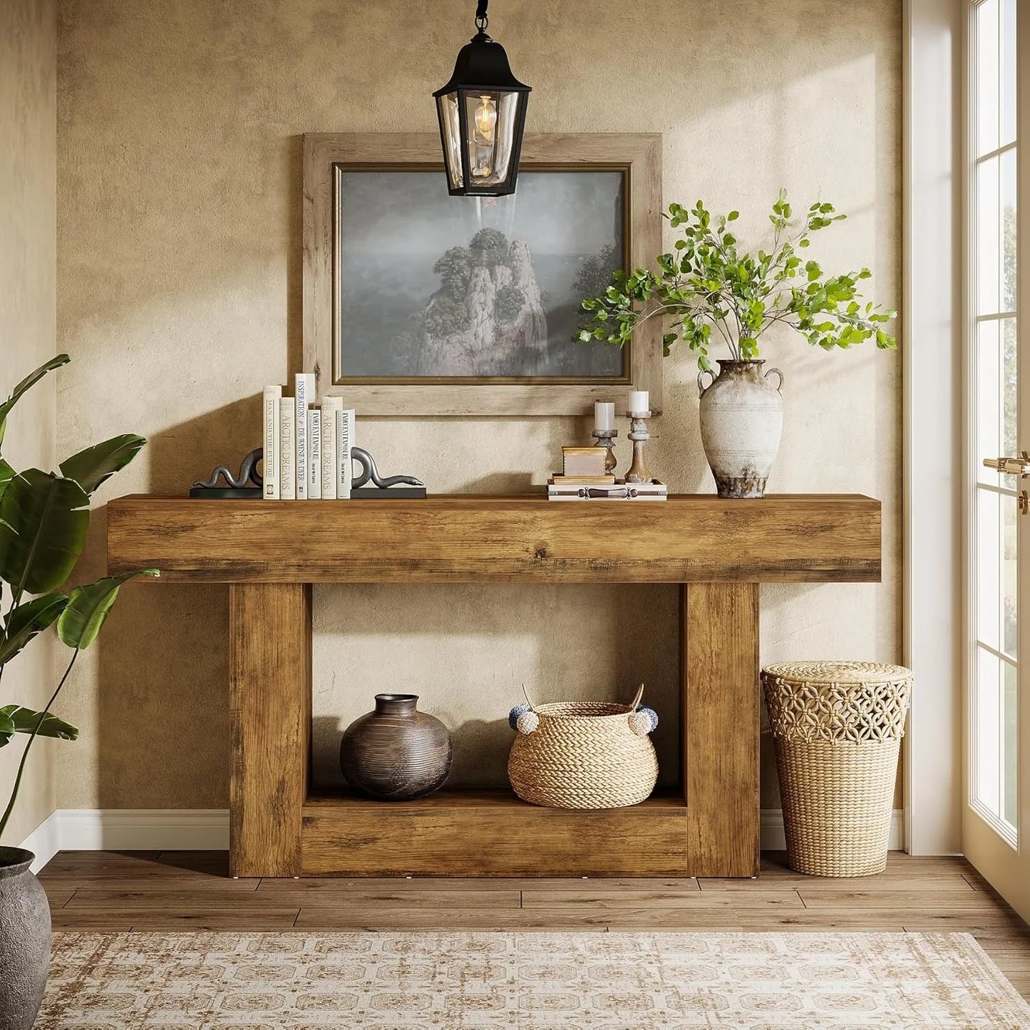 Entrance Table with Storage