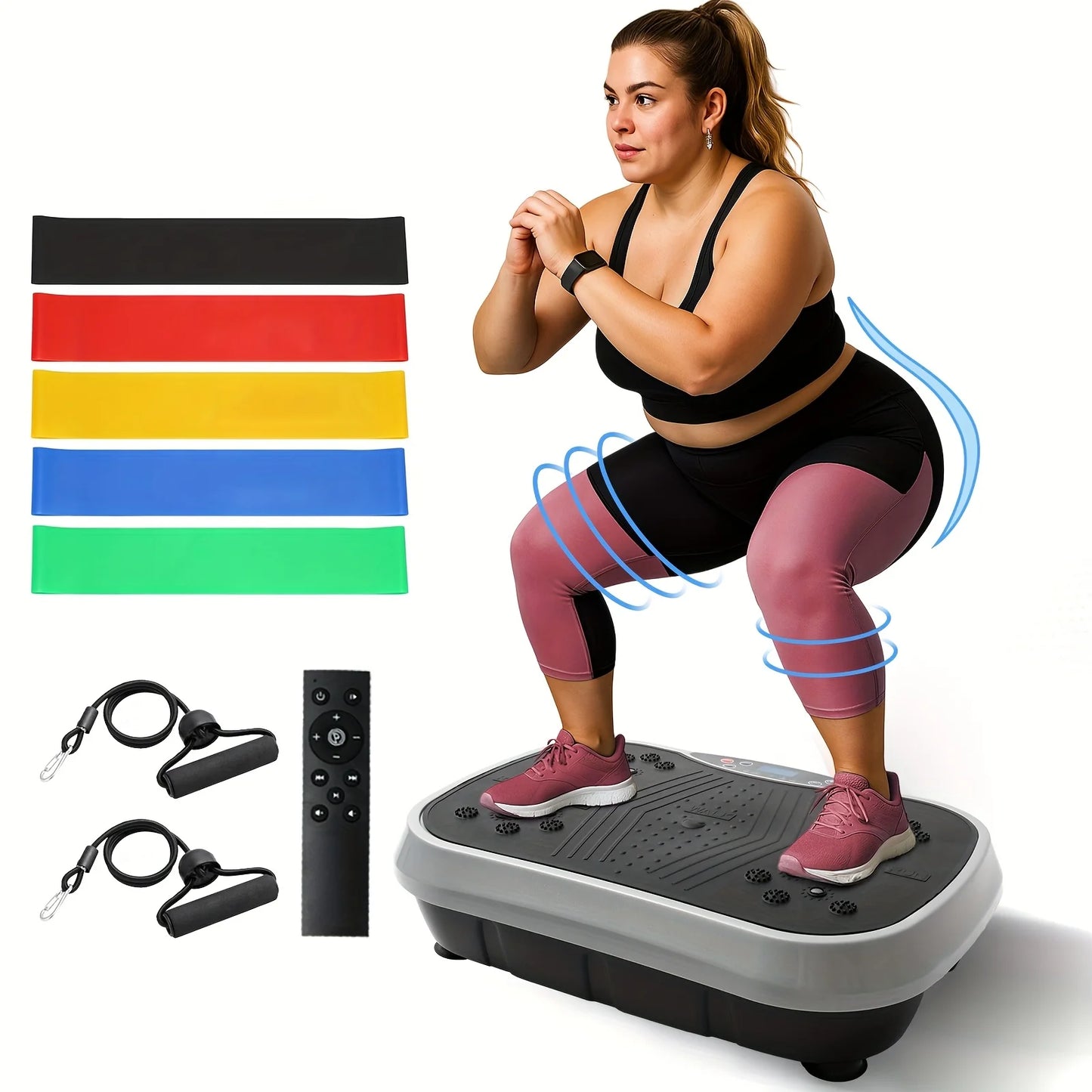 Magnetic Vibration Plate Exercise Machine