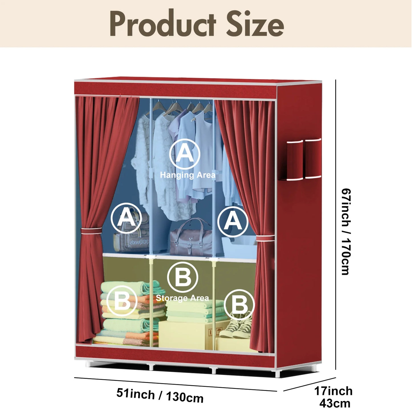 Dustproof Wardrobe Organizer