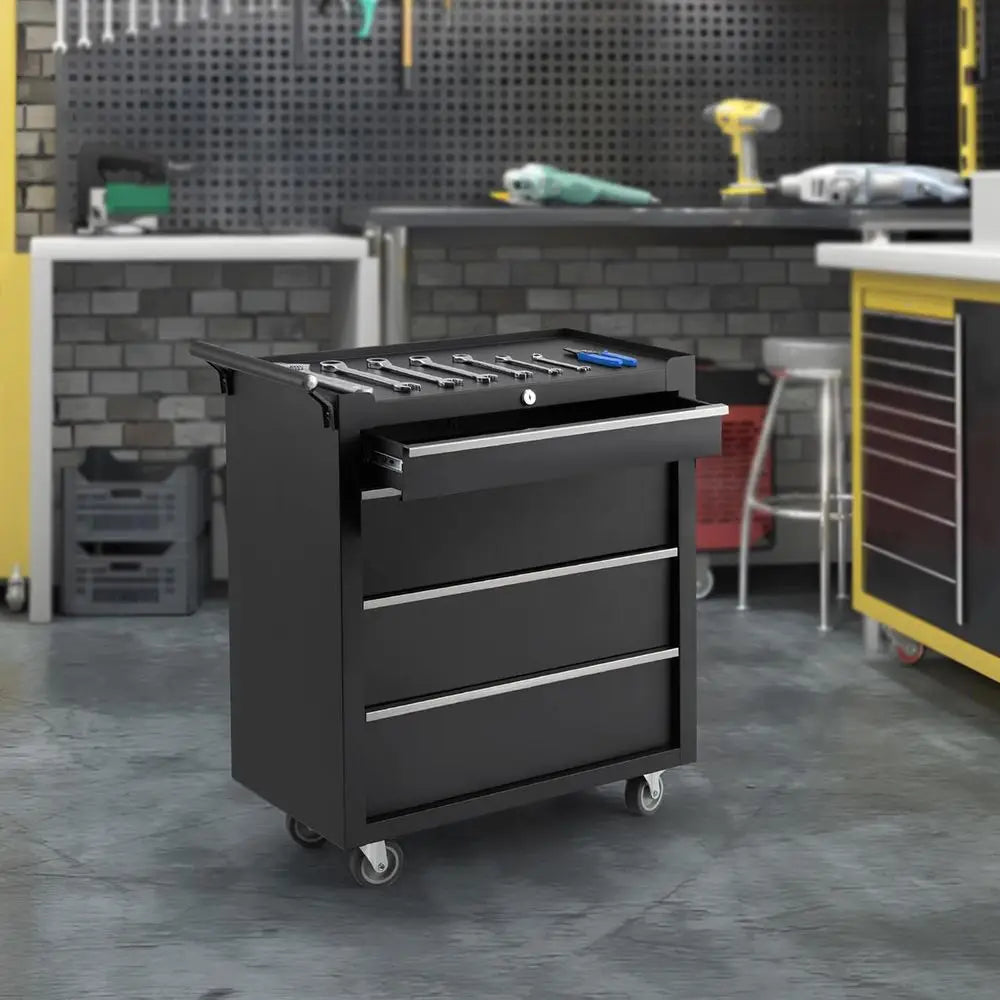 Industrial-Grade Steel Tool Cabinet