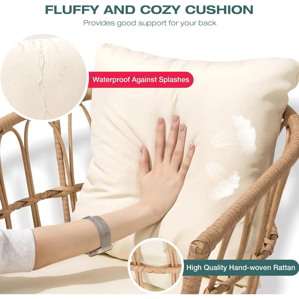 All-Weather PE Rattan Patio Furniture Set