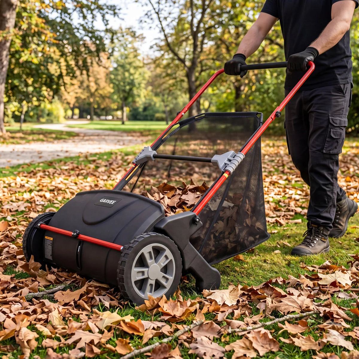 Push Lawn Leaf Sweeper