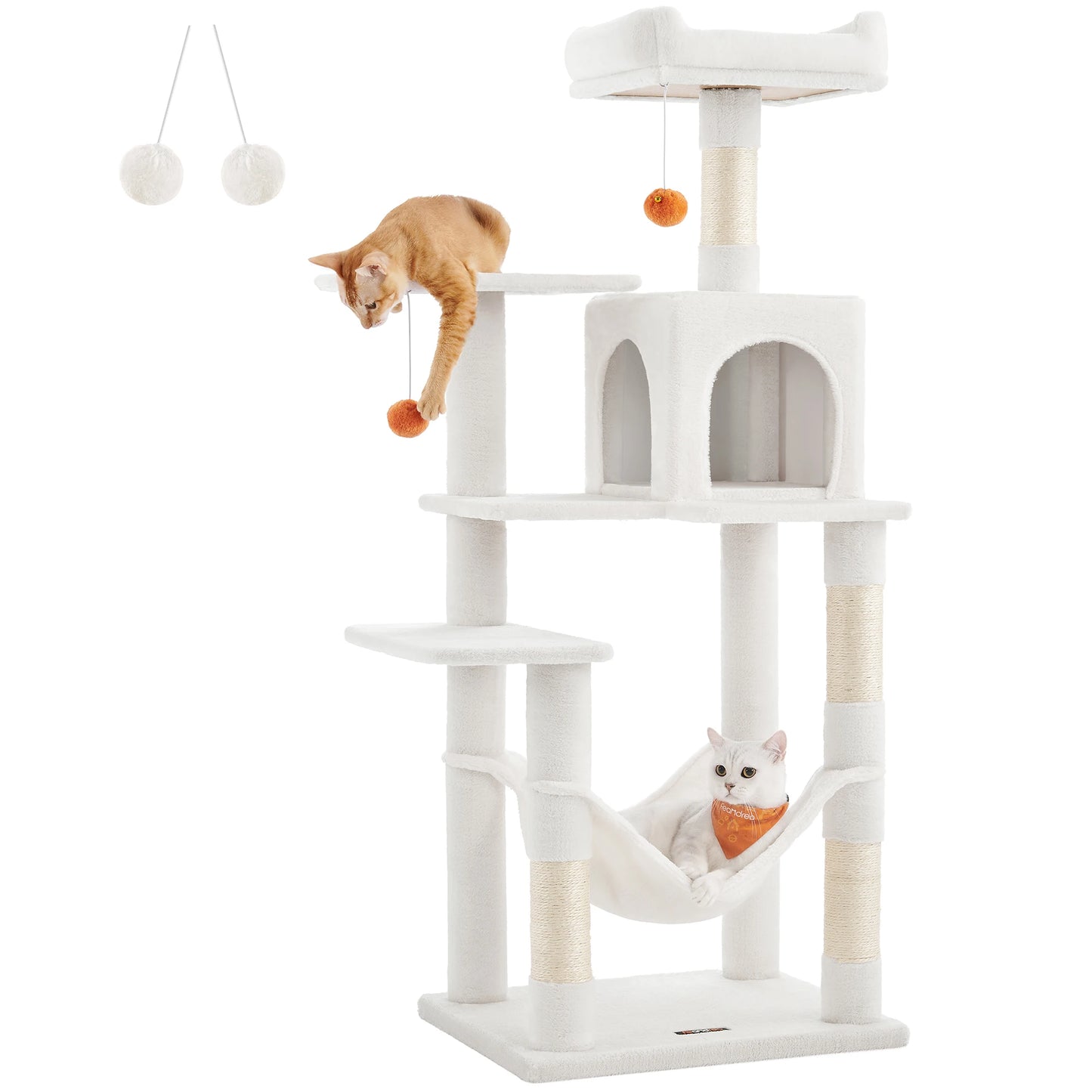 Multi-Level Cat Tower for Indoor Cats