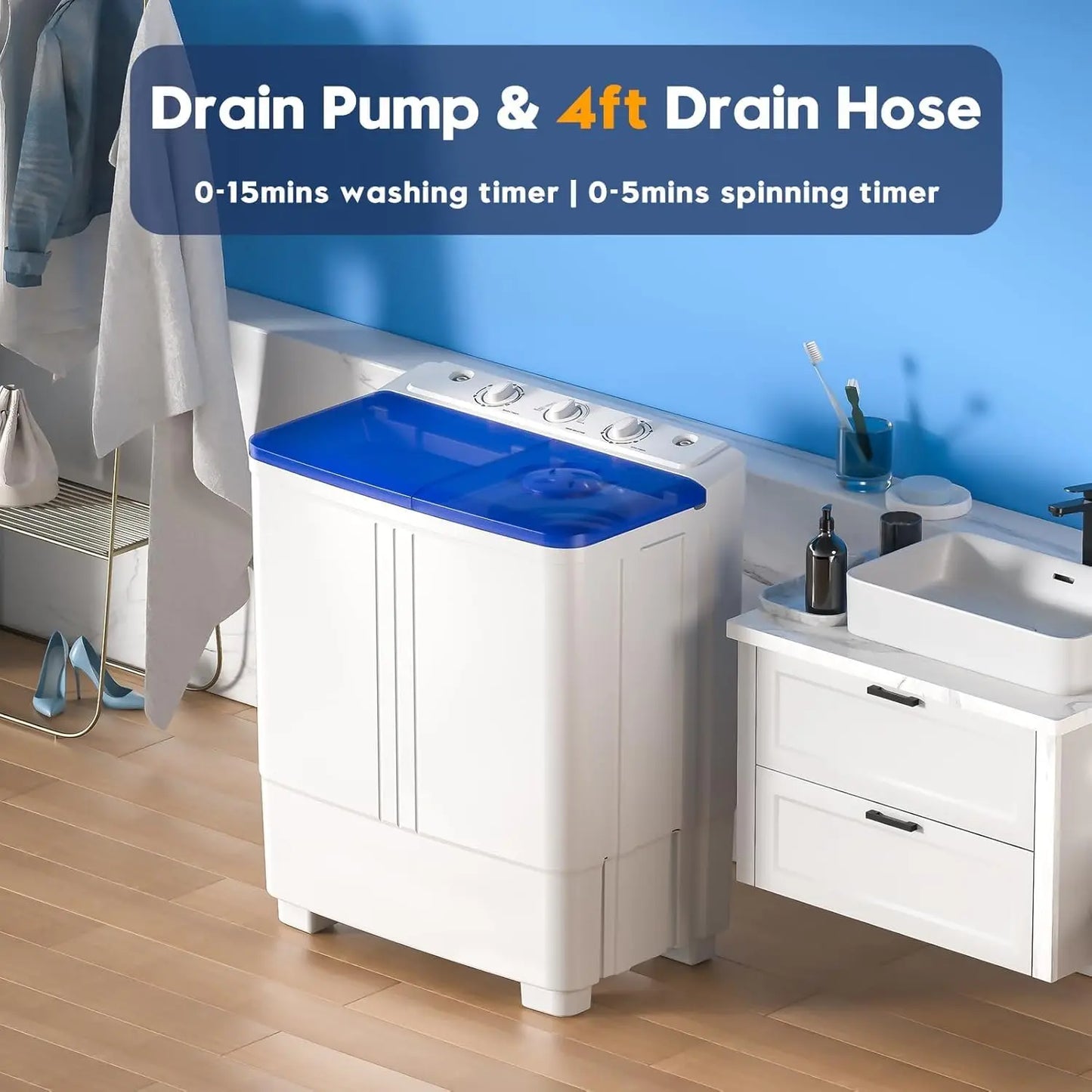 Portable Washer and Dryer Combo