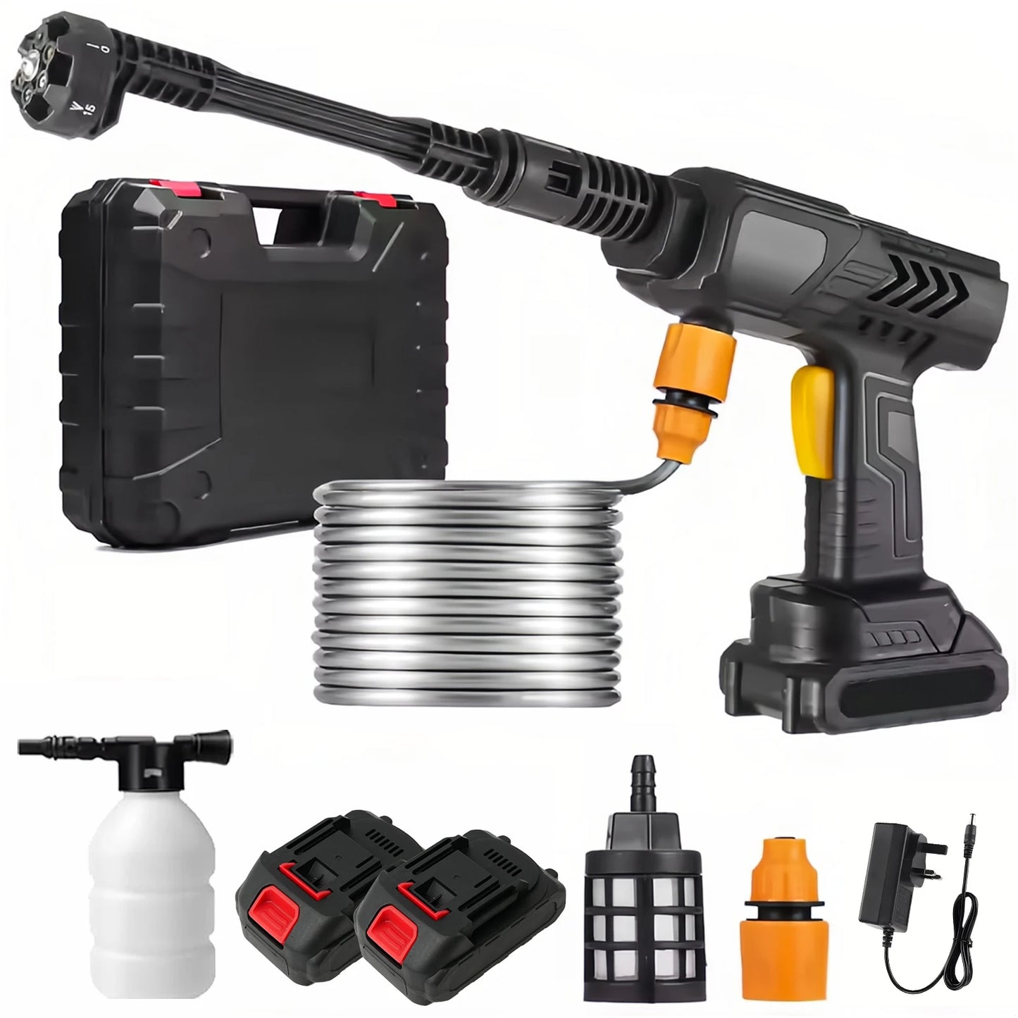 Cordless Pressure Washer Portable with Battery
