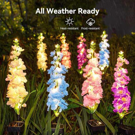 Outdoor Solar Flower Garden Lights
