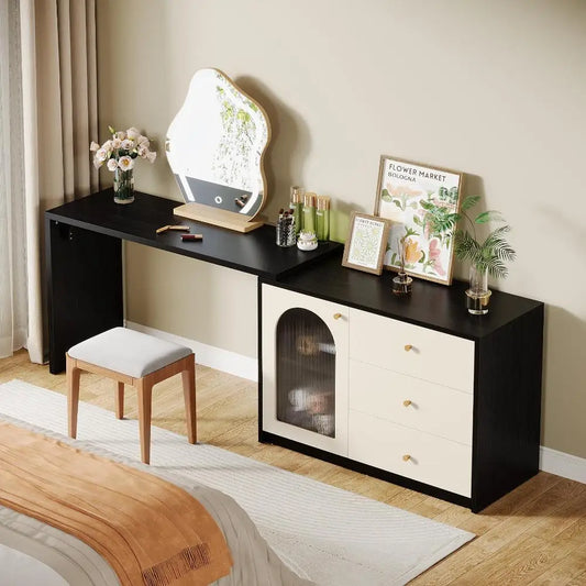 Bedroom Vanity Makeup Corner Dressing Table