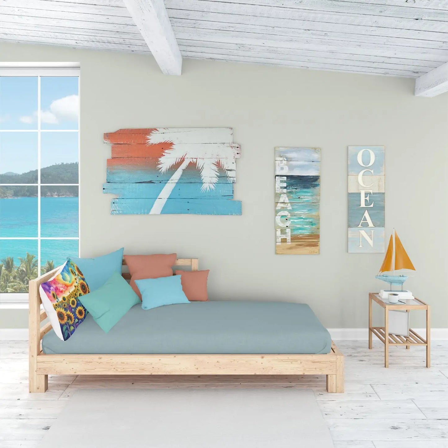 Sunflowers in Color Standard Pillowcase