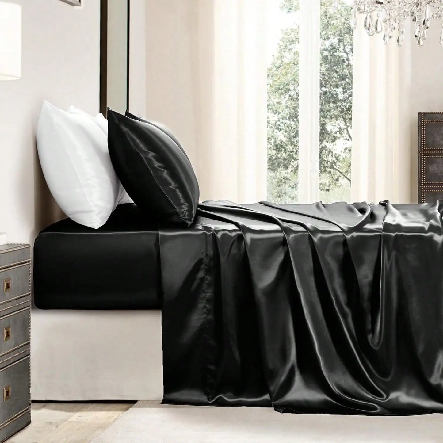 Satin Sheet - Silky & Luxury Bed Set