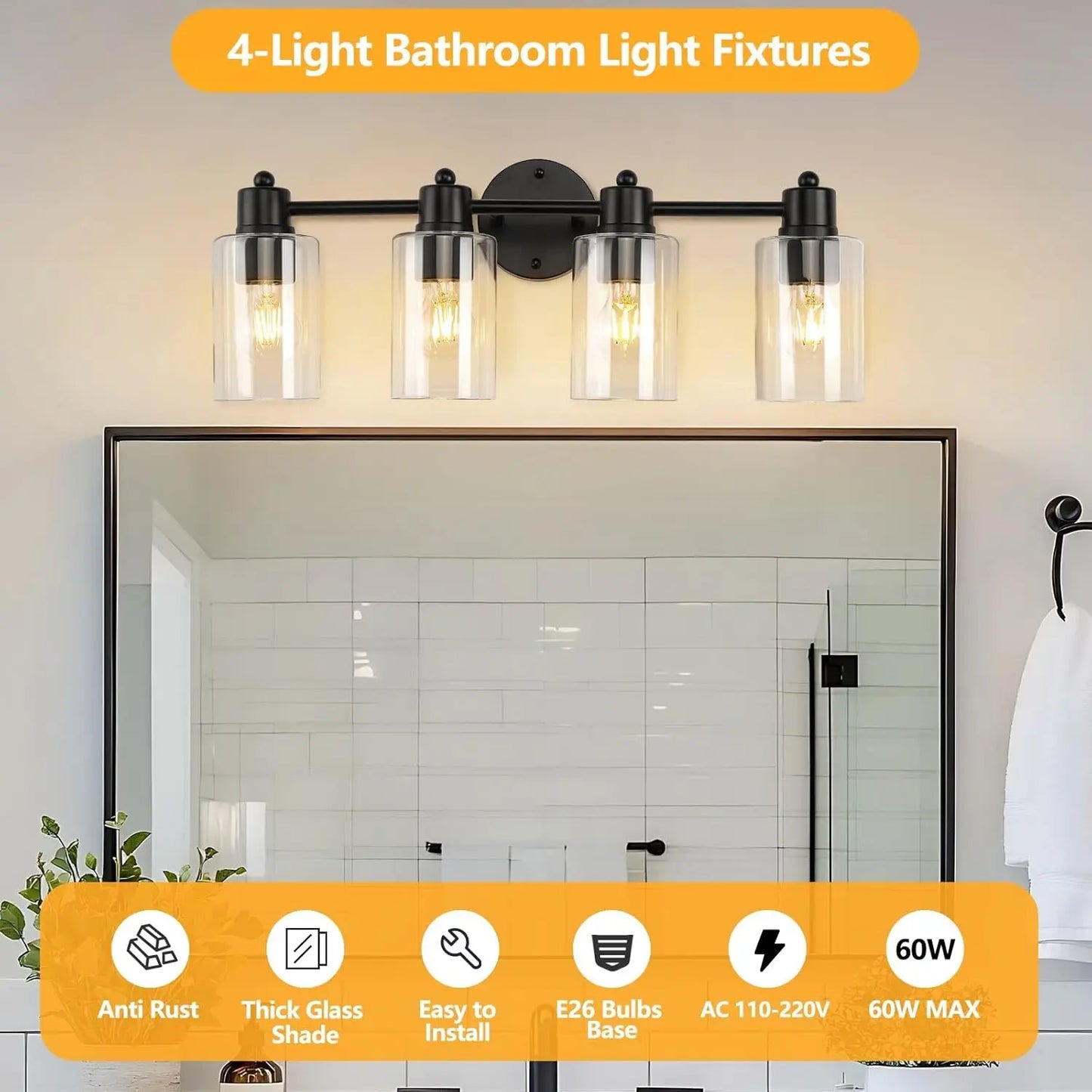 Wall Bathroom Light Vanity Lights