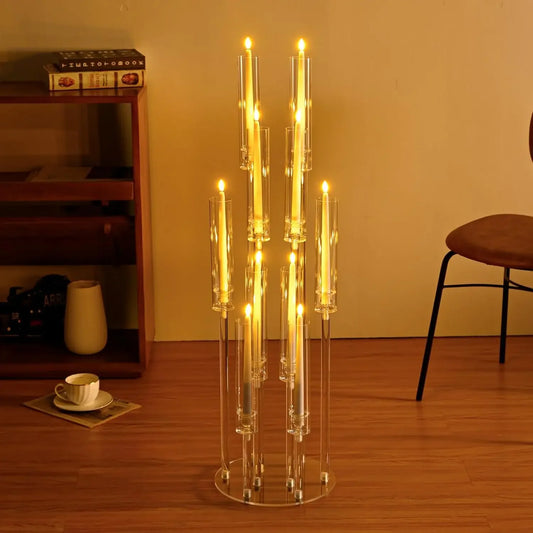 Acrylic Candelabra Centerpiece
