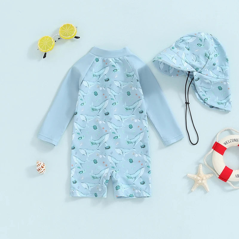 Newborn Infant Baby Swimwear Set