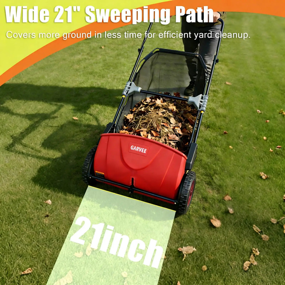 Push Lawn Leaf Sweeper