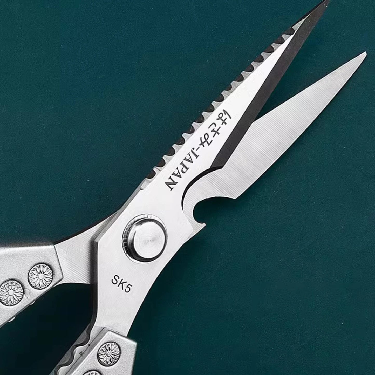 Ultra-Sharp Stainless Steel Kitchen Scissors