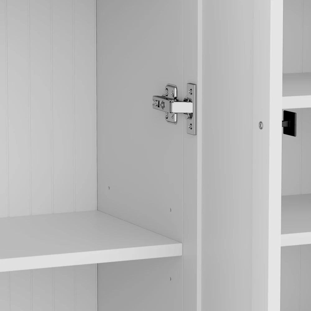 Hall Entryway Storage Organizer Cabinet with Bench