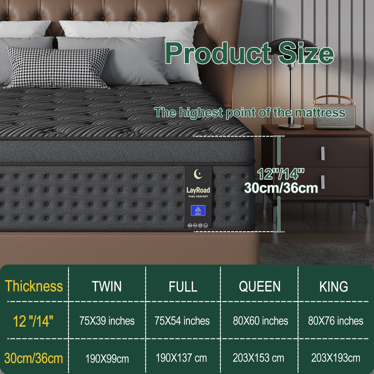 Hybrid Spring Memory Foam