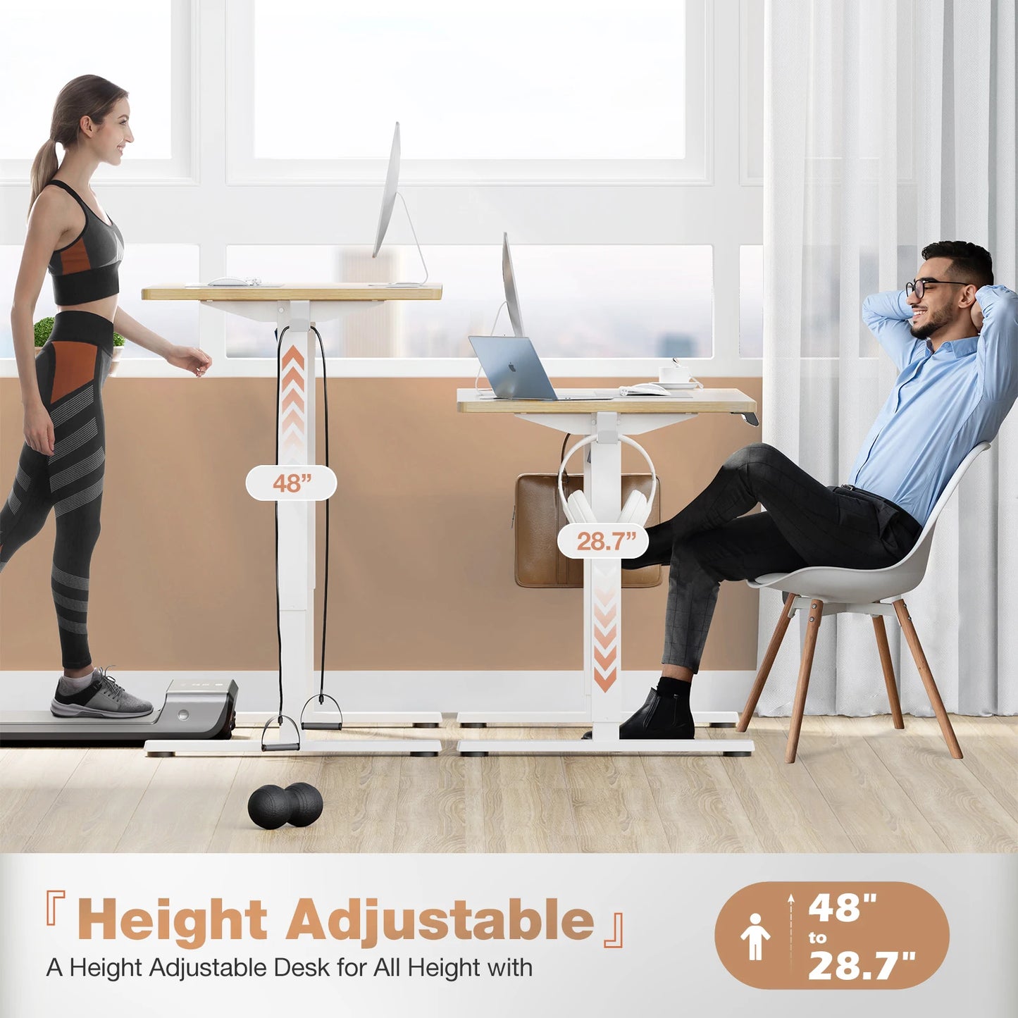 Standing Desk Height Adjustable Computer Desk