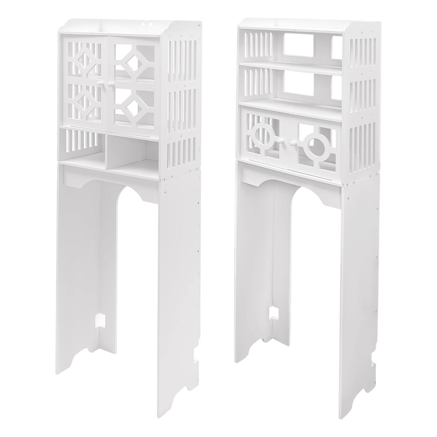 Over The Toilet Storage Cabinet Organizer